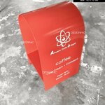 ป้ายตั้ง Atomic cafe&coff ป้ายซิ้งค์ทำสี ลายไดคัทสองด้าน สไตล์โมเดิร์น มินิมอล เรียบหรู Size : 40 x 70 cm.