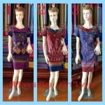 ชุดแซกผ้าไทย ชุดผ้าไทย ชุดผ้าไทยผ้าพื้นเมือง ชุดผ้าไทยวัยรุ่น ชุดออกงานผ้าไทย ชุดไปงานผ้าไทย ผ้าทอมือ ผ้ามัดหมี่ตีนแดง