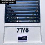บ้านเลขที่สแตนเลสทำสีดำด้าน 77/8 สวย ดูดี เรียบง่าย สไตล์โมเดิร์น มินิมอล