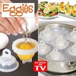 (สินค้าหมดแล้วค่ะ)H-014 EGGIESสินค้าAS SEEN ON TV ที่ต้มไข่ ทำครัว อุปกรณในครัวเรือน