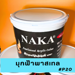 P20 สีมุกฟ้าพาสเทล 1 แกลลอน