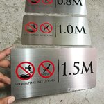 ป้ายบอกความลึกสระว่ายนำ้ ป้ายสระว่ายน้ำ สไตล์โมเดิร์น ลอฟท์