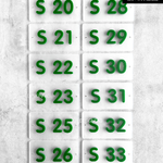 ป้ายหมายเลขห้องพักโรงแรม อะคริลิคพื้นโปร่งใส ตัวเลข อะคริลิคแบบนูน มีมิติ เจาะรูสองมุม สไตล์โมเดิร์น มินิมอล ขนาด : 15 x 8 เซนติเมตร