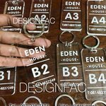 พวงกุญแจห้องโรงแรมสวยโมเดิร์น Designfac