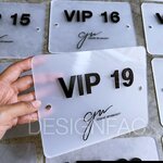 รับออกแบบสั่งทำป้ายห้องโรงแรม ป้ายหน้าห้องสไตล์โมเดิร์น มินิมอล, Designfac