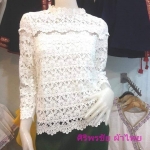 #เสื้อเสื้อลูกไม้สไตน์เกาหลี #เสื้อลูกไม้แขน 5 ส่วน #เสื้อลูกไม้วัยรุ่น #เสื้อทำงานผ้าไทย #เสื้อ เสื้อลูกไม้ใส่กับผ้าซิ่น เสื้อลูกไม้ใส่กับผ้าถุง ตามภาพ FREE SIZE