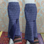 กระโปรงผ้าไทยหางปลา #กระโปรงผ้าฝ้าย #ผ้าถุงสำเร็จรูป #ผ้าซิ่นสำเร็จรูปผ้าฝ้ายทรงทวิทด้านหลังใส่สม็อกยางยืด #กระโปรงผ้าไทย ตามภาพ FREE SIZE