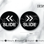 ป้ายเลื่อน ป้ายประตู ป้ายเลื่อนขวา ป้ายเลื่อนซ้าย ป้ายโมเดิร์น มินิมอล