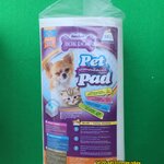 แผ่นรองซับมูลสำหรับสัตว์เลี้ยง50แผ่น(45x60cm.)Spec:30G/Sap2G
