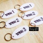 ออกแบบและทำสั่งพวงกุญแจอะคริลิค พวงกุญแจห้อง พวงกุญแจห้องกุญแจรีสอร์ท