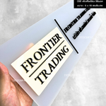 ป้ายบริษัทพร้อมโลโก้ อะคริลิคพื้นฝ้า อักษรนูน มีมิติ สไตล์โมเดิร์น มินิมอล