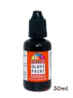 GP02 สีเพ้นท์แก้ว แดงอำพัน (แดงส้ม) 30ml