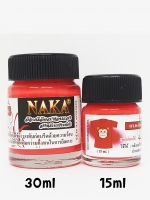 FL06 สีแดงอะคริลิคสะท้อนแสง สำหรับเพ้นท์ผ้า ขนาด 15ml