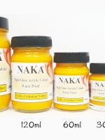A08 สีอะคริลิค Cadmium Yellow 15ml