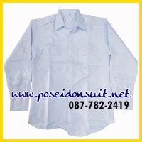 5. เสื้อเชิ้ตสีขาว แขนยาว (เฉพาะเสื้อ)