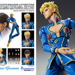 เปิดจอง Super Action Statue - JoJo's Bizarre Adventure Part.V 79. Giorno Giovana Second