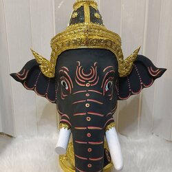 พระพิฆเนศ ขนาดครอบ (สีดำ)