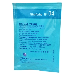 Fermentis/Safale S-04 (Ale) 11.5 g.