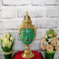 พระวิษณุกรรม ขนาดกลาง เรซิ่น พร้อมฐานปิดทอง