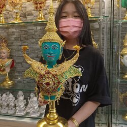 หุ่นพระราม พร้อมฐานทอง