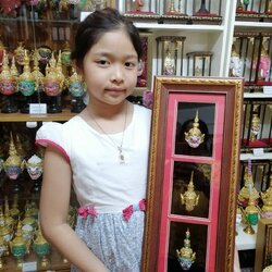 กรอบรูปหัวโขนจิ๋ว