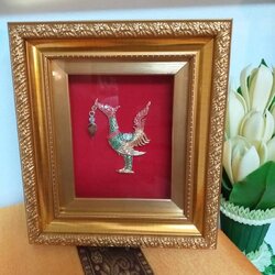 กรอบรูปโขนรามเกียรติ์ และเอกลักษณ์ไทยๆ พร้อมกล่องผ้าไหม