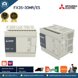 FX3S-30MR/ES MITSUBISHI PLC 220VAC Output relay 16in 14out