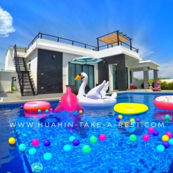 HR2005 บ้านพักหัวหิน บ้านไนซ์วิว พูลวิลล่า