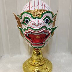 หัวโขน หนุมาน (งานกำมะรอ) สำหรับผู้ใหญ่