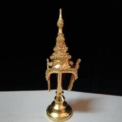 ชฎานาง ขนาดจิ๋ว พร้อมฐานปิดทอง