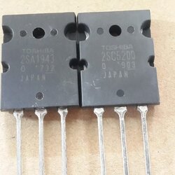2sc5200 2sa1943 TOSHIBA เเท้ 1คู่