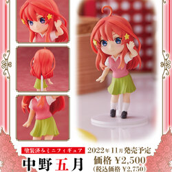 เปิดจอง : Mini-Figure Nakano Itsuki