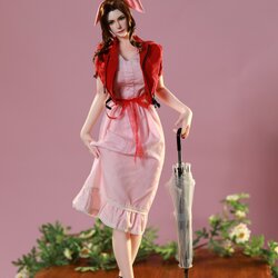 เปิดจอง : Aerith (pink dress and red wrap)