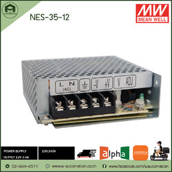 NES-35-12 POWER SUPPLY MEAN WELL ,220V 12V 3A