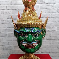 พ่อแก่ ฤาษี เพชรฉลูกัณฐ์ ขนาดครอบ