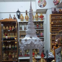 ชฎานาง ขนาดสวมหัว (งานอาร์ต) ประดับเพชร