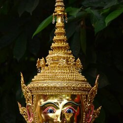 หัวโขน พระลักษณ์ ขนาดครอบ