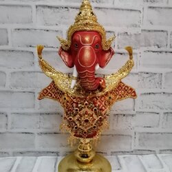 พระพิฆเนศ (สีแดง)