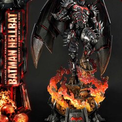 เปิดจอง : Batman Hellbat: Batman (Comics) “Concept Design by Josh Nizzi” 1/4 (Deluxe Bonus)