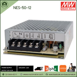 NES-50-12 POWER SUPPLY MEAN WELL,100-240V OUTPUT 12V 4.2A Switching Power Supply