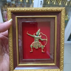 กรอบรูปทศกัณฐ์ พร้อมกล่องผ้าไหม