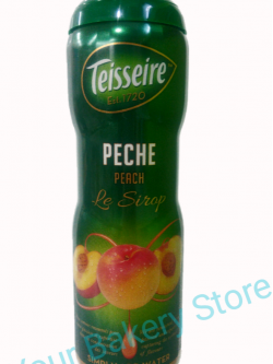 Peach น้ำหวานเทสแซร์ (Teisseire syrup)