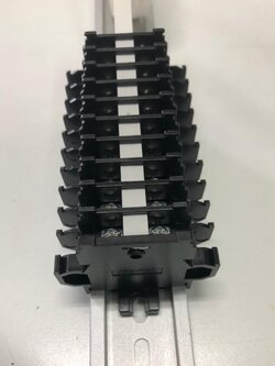 Terminal TEND เทอร์มินอล TEND TBD-10-10 10A ราคา 350 บาท/เส้น 1เส้น มี 10ชิ้น