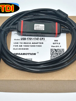 สายลิ้งค์ PLC ALLEN BRADLEY ตระกูล MicroLogix รูกลมๆ และ SLC-500