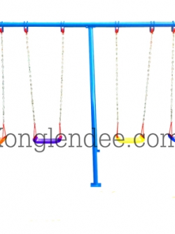 ชิงช้าโซ่ที่นั่งพลาสติก 4ที่นั่ง