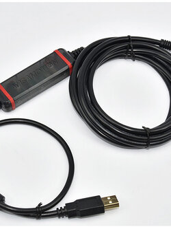 USB-QC30R2 สายดาวน์โหลด PLC MITSUBISHI Q - FTDI Chip IC สายลิ้งค์ PLC