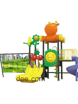 เครื่องเล่นสนาม ชุดHippo 3 Slide