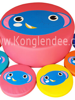 ชุดโต๊ะเบาะกิจกรรมช้าง