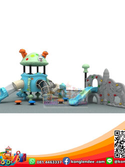 เครื่องเล่นสนาม ชุดอุโมงค์ปีนป่ายกระต่ายน้อย