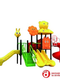 เครื่องเล่นสนาม ชุุดหมีน้อยเหลือง